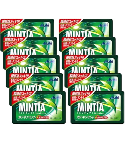 Amazon.com : Mintia Assortment 0.2oz 2Types × 5pcs Japanese Tablet